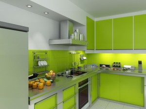 Green kitchen