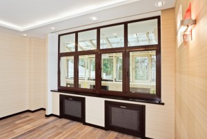 Empty living room interior in modern style