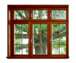 oak for the wooden window