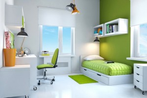 Interior of teenage