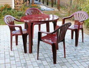 Plastic furniture