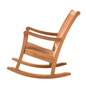 Wooden rocking chair