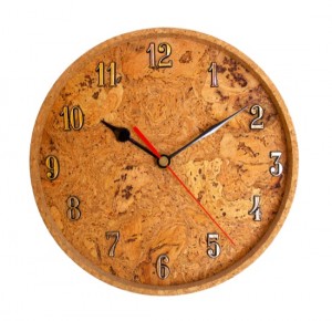 Vintage watches from the cork on a white