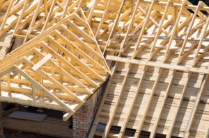 wooden roof