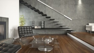 interior design of modern living room