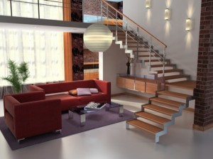 Spacious living room