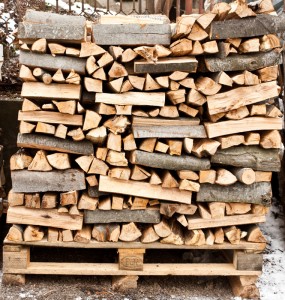 Stack of firewood