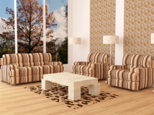 Design interior of elegance modern living room