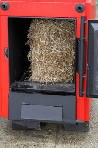Straw boiler