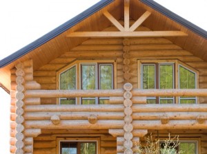 Log house structure