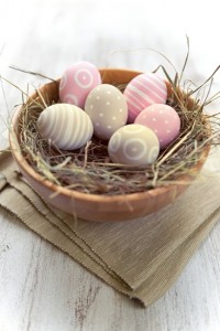 Decorated Easter's eggs