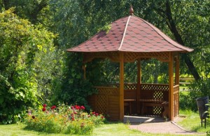 Beautiful wooden summerhouse