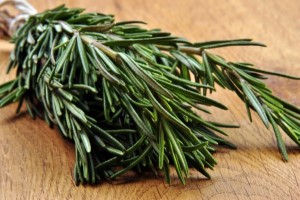 some fresh organic rosemary from the garden