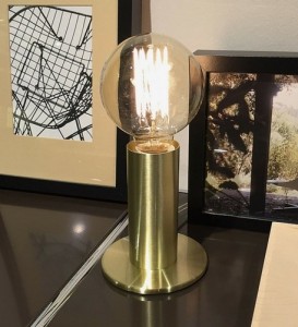 Mate zalusk na novou lampu 5 - dotykova lampicka SOL- zlata - Claro
